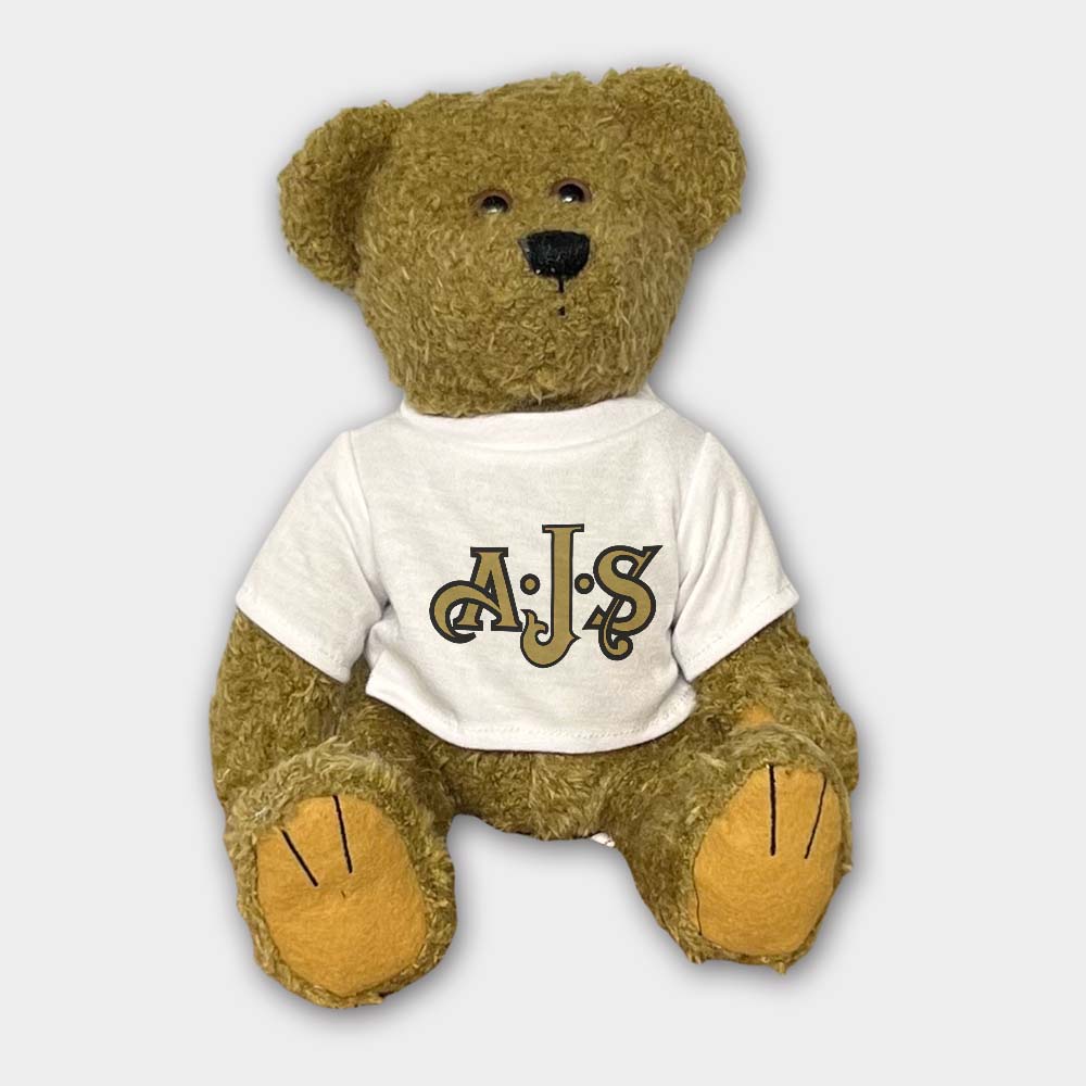 AJS Plysdyr Bamse, Teddy Bear-Bamse-AJS-Garage Culture Shop- garage - man cave - merchandise