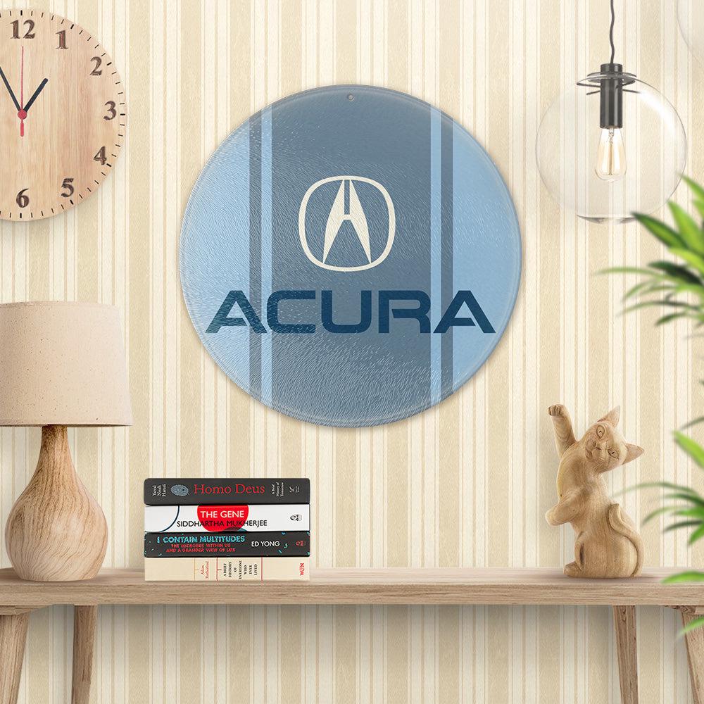 Acura Runde Skilte , Musemåtte Rundt , Kop Underlag, Underlagssæt-Runde Skilte-Acura-Garage Culture Shop- garage - man cave - merchandise