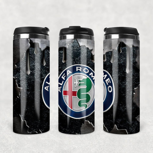 Alfa Romeo Termokrus Tumbler Rustfrit Stål-Krus-Alfa Romeo-Garage Culture Shop- garage - man cave - merchandise