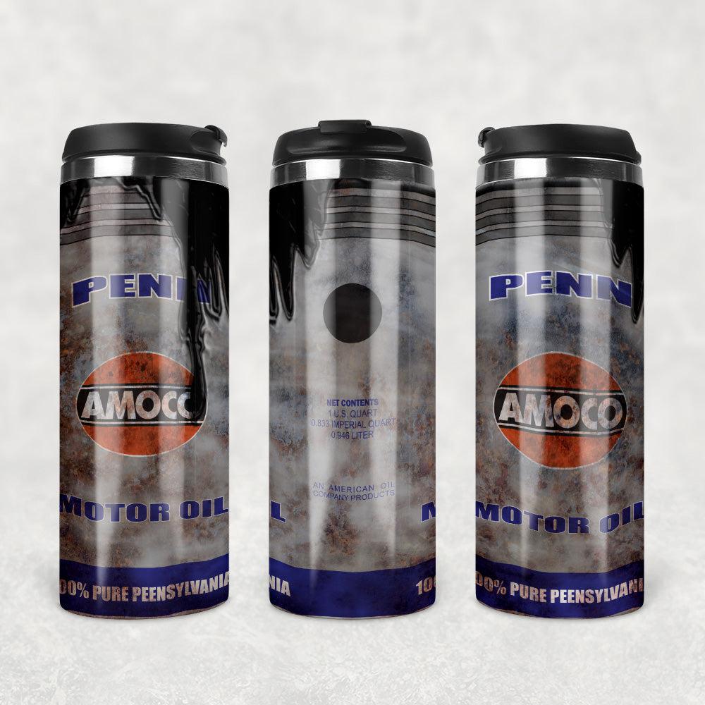 Amoco Penn Motor Oil Termokrus Tumbler Rustfrit Stål-Krus-Motorolie-Garage Culture Shop- garage - man cave - merchandise