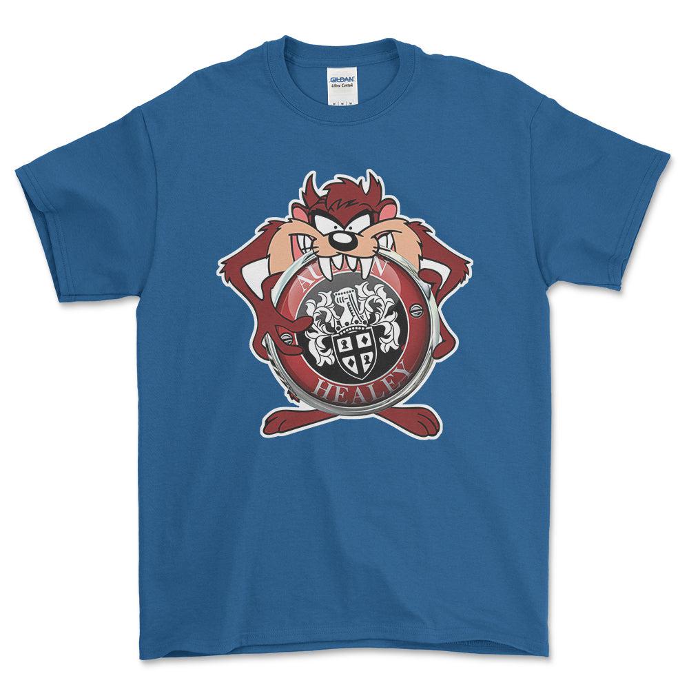 Austin Healey TAZ Unisex T-Shirt , Bomuld-Beklædning-Austin Healey-Blå Royal-S-Forside-Garage Culture Shop- garage - man cave - merchandise
