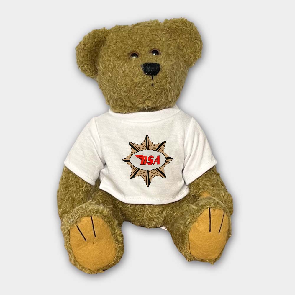 BSA Plysdyr Bamse, Teddy Bear-Bamse-BSA-Garage Culture Shop- garage - man cave - merchandise