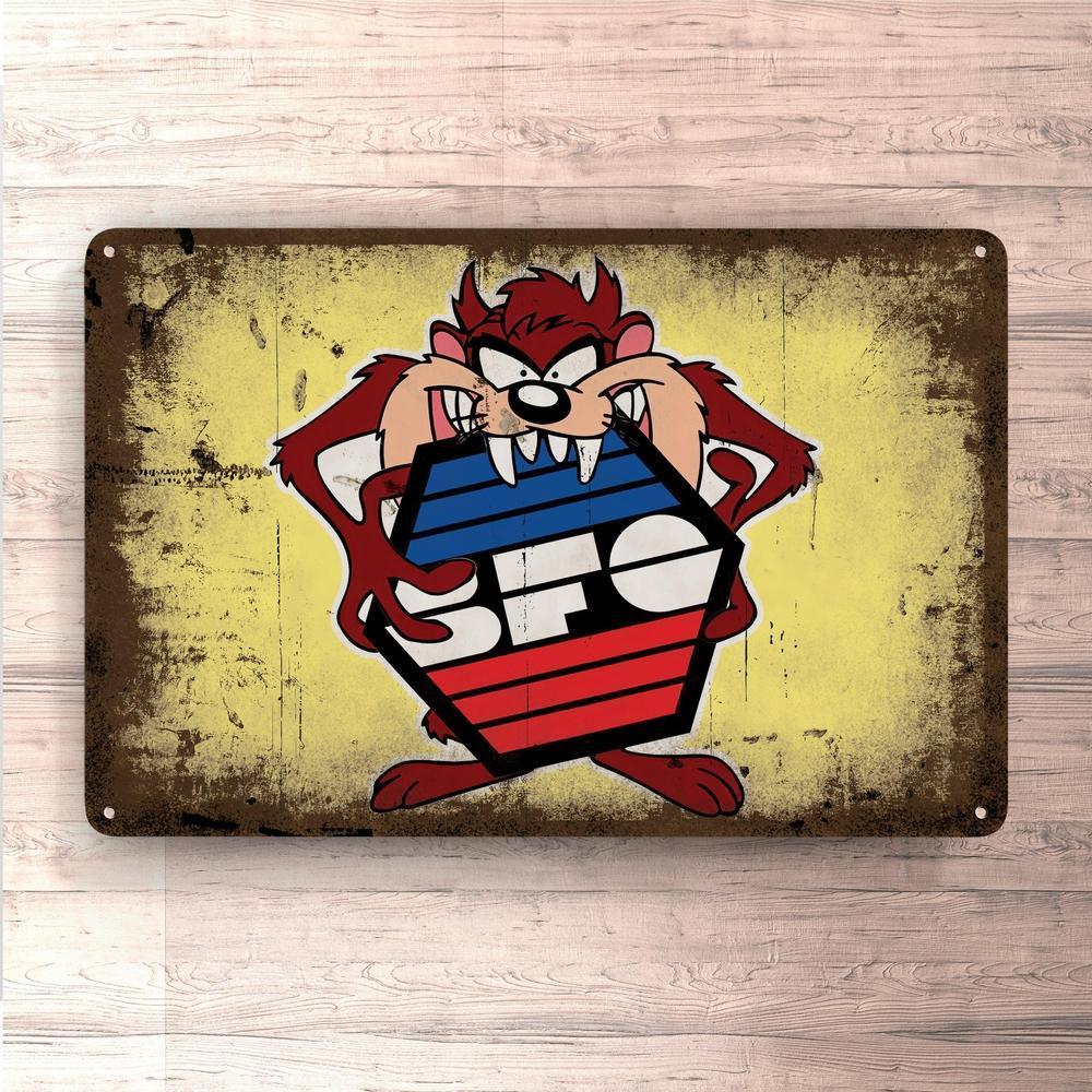 Bfg Taz Vintage Skilte, Musemåtte, Dørmåtte-Skilte-BFG-Garage Culture Shop- garage - man cave - merchandise