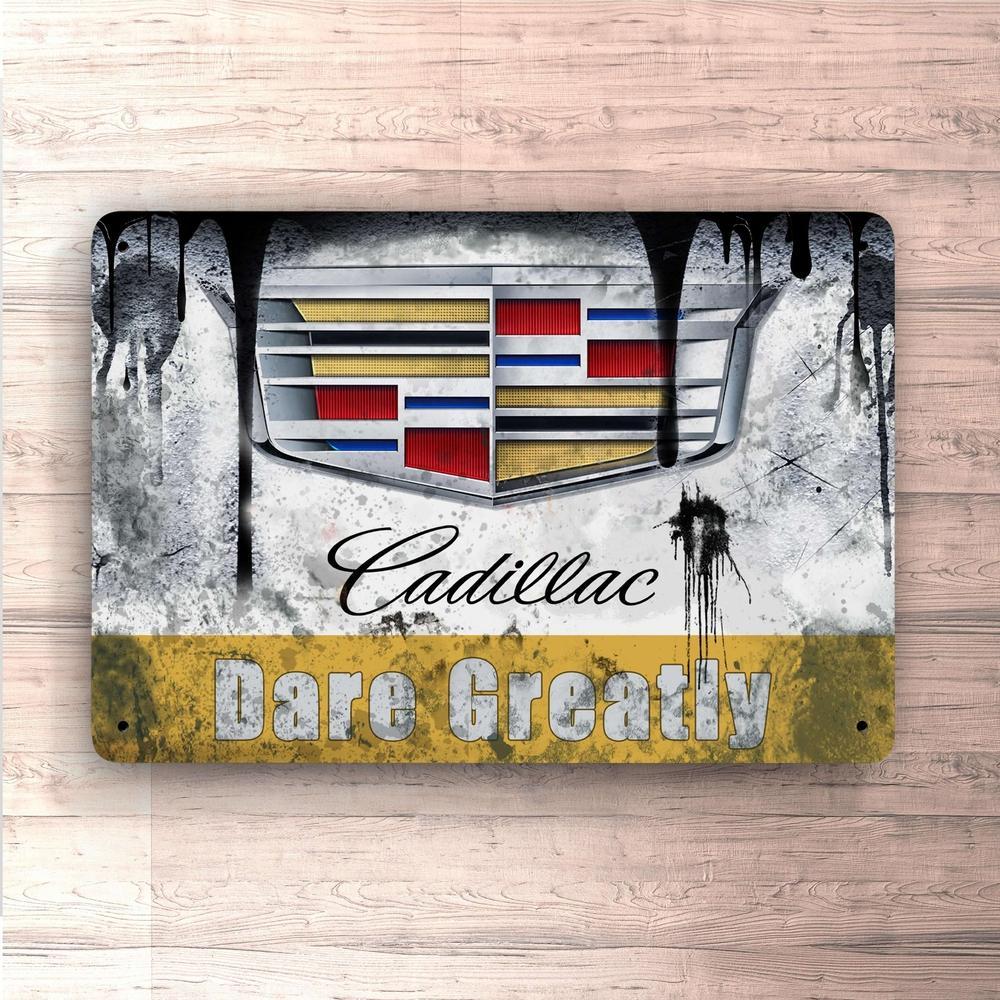 Cadillac Skilte, Musemåtte, Dørmåtte , Plakat-Skilte-Cadillac-Garage Culture Shop- garage - man cave - merchandise