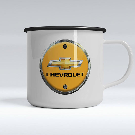 Chevrolet Emaljekrus-Krus-Chevrolet-Garage Culture Shop- garage - man cave - merchandise