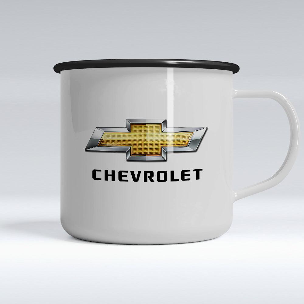 Chevrolet Emaljekrus-Krus-Chevrolet-Garage Culture Shop- garage - man cave - merchandise
