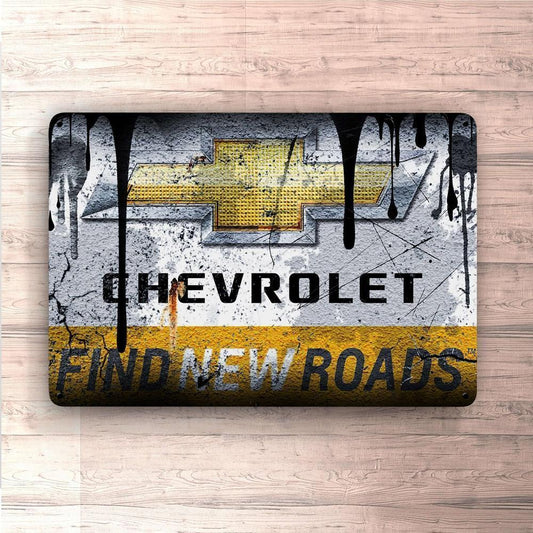 Chevrolet Skilte, Musemåtte, Dørmåtte , Plakat-Skilte-Chevrolet-Garage Culture Shop- garage - man cave - merchandise