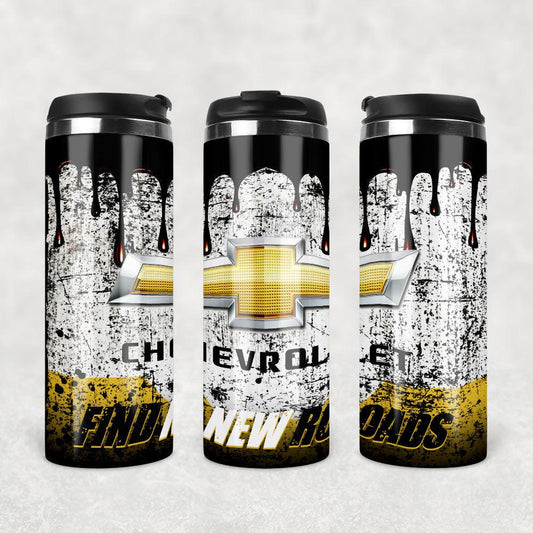 Chevrolet Termokrus Tumbler Rustfrit Stål-Krus-Chevrolet-Garage Culture Shop- garage - man cave - merchandise