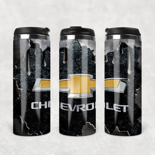 Chevrolet Termokrus Tumbler Rustfrit Stål-Krus-Chevrolet-Garage Culture Shop- garage - man cave - merchandise