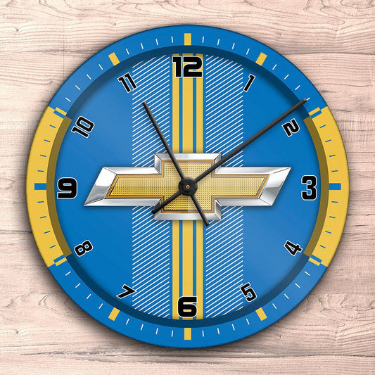 Chevrolet Vægur Rundt-Clock-Chevrolet-Garage Culture Shop- garage - man cave - merchandise