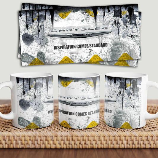 Chrysler Keramisk Krus-Krus-Chrysler-Garage Culture Shop- garage - man cave - merchandise