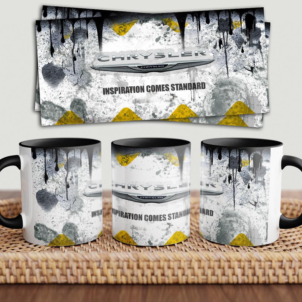 Chrysler "To Toner" Vintage Keramisk Krus-Krus-Chrysler-Garage Culture Shop- garage - man cave - merchandise