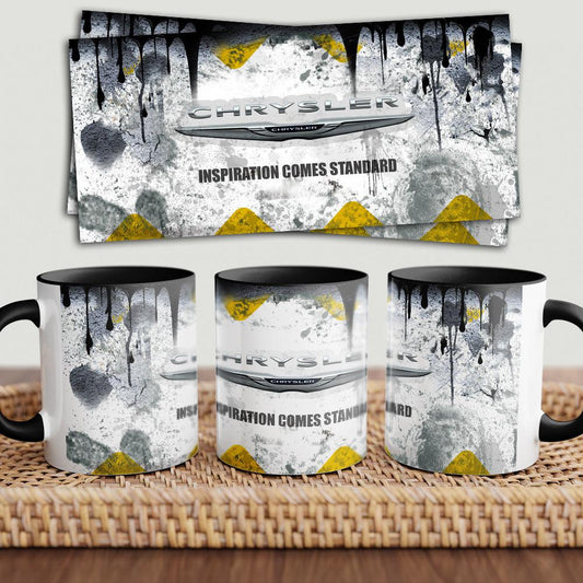 Chrysler "To Toner" Vintage Keramisk Krus-Krus-Chrysler-Garage Culture Shop- garage - man cave - merchandise