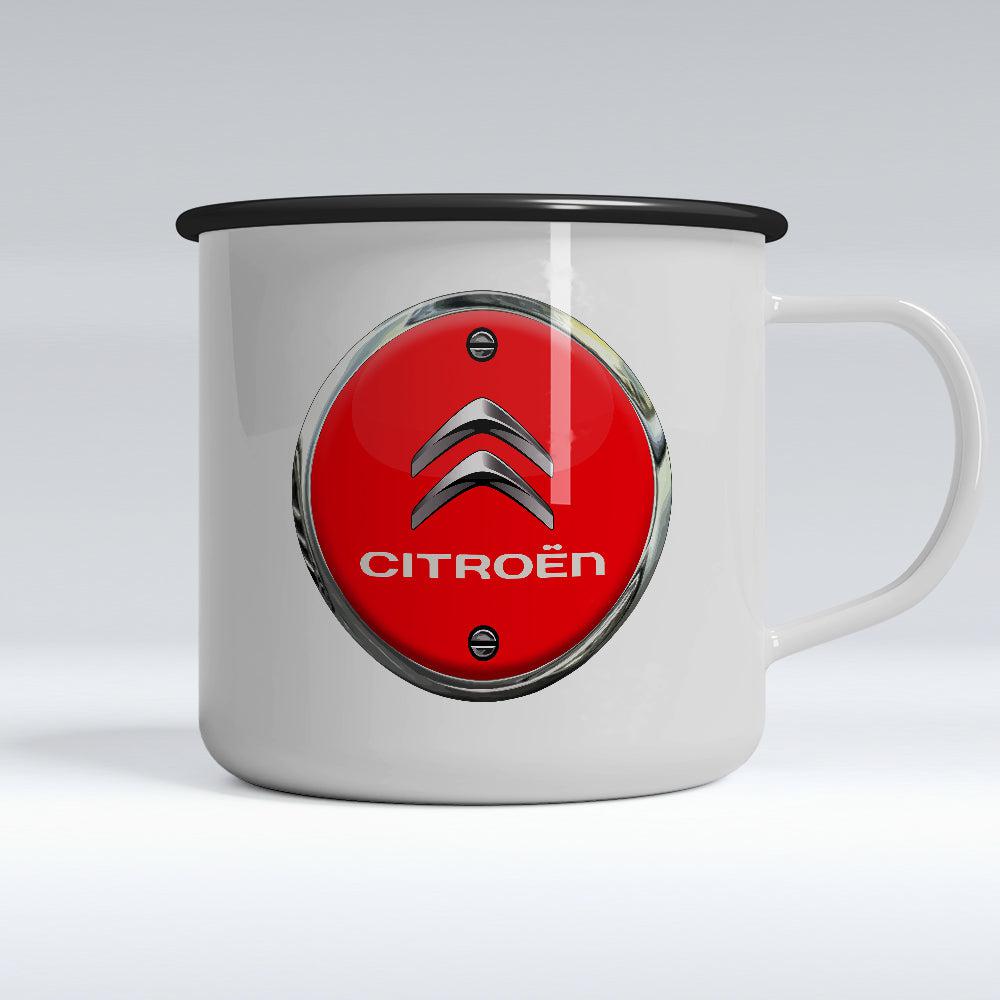 Citroen Emaljekrus-Krus-Citroen-Garage Culture Shop- garage - man cave - merchandise