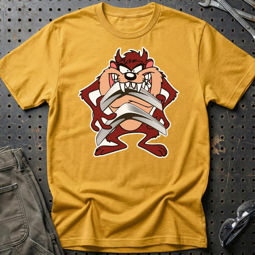 Citroen TAZ Unisex T-Shirt , Bomuld-Beklædning-Citroen-Guld-S-Garage Culture Shop- garage - man cave - merchandise