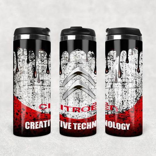 Citroen Termokrus Tumbler Rustfrit Stål-Krus-Citroen-Garage Culture Shop- garage - man cave - merchandise