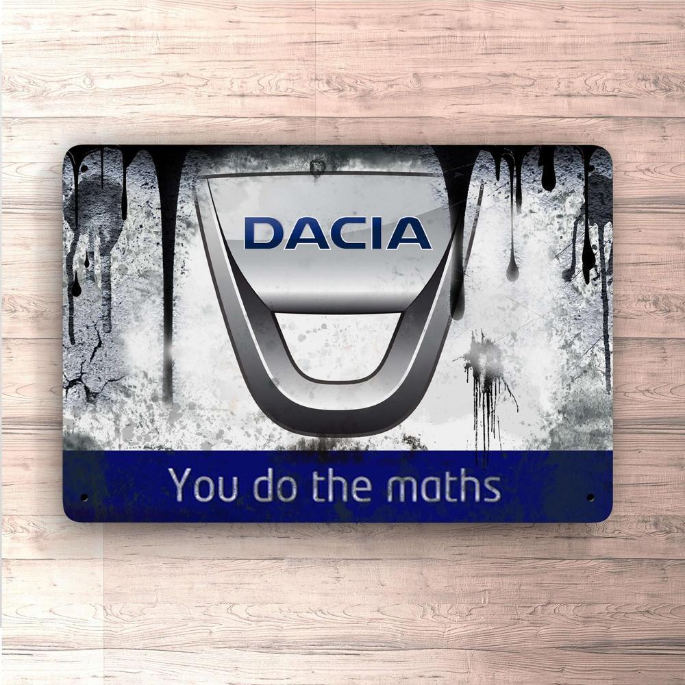 Dacia Skilte, Musemåtte, Dørmåtte , Plakat-Skilte-Dacia-Garage Culture Shop- garage - man cave - merchandise
