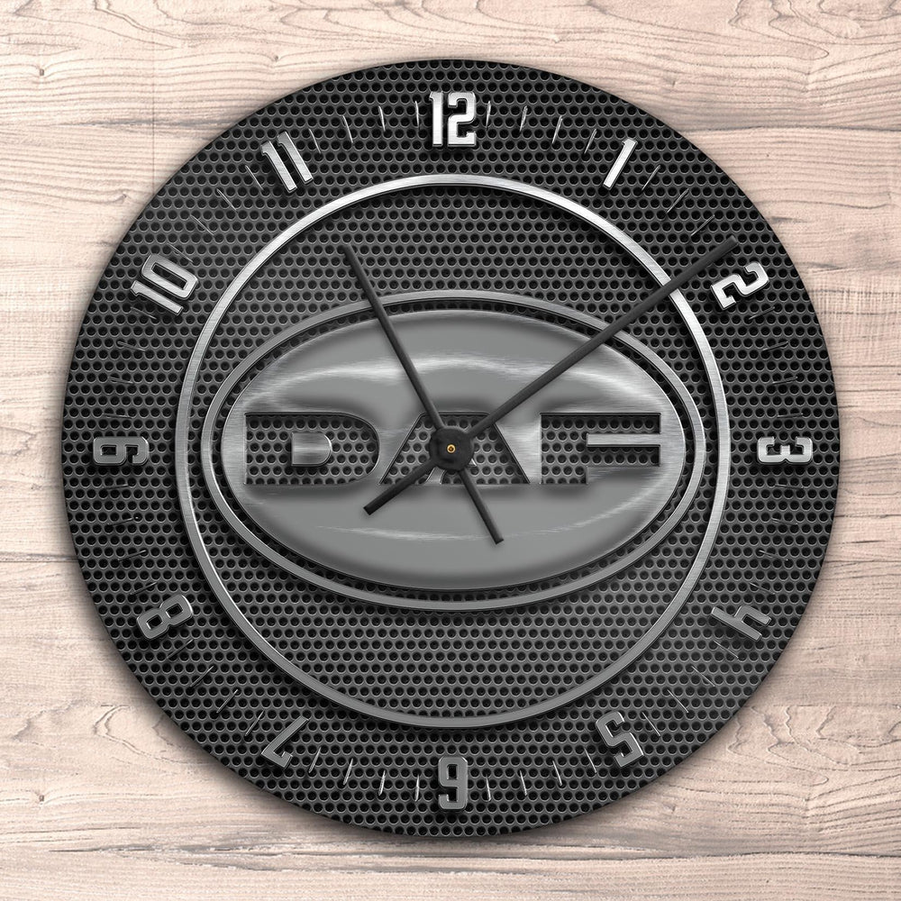 Daf Vægur Rundt-Clock-DAF-Garage Culture Shop- garage - man cave - merchandise