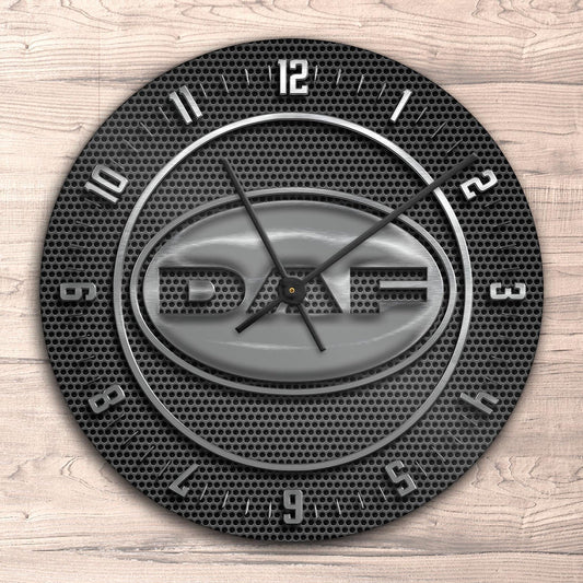 Daf Vægur Rundt-Clock-DAF-Garage Culture Shop- garage - man cave - merchandise