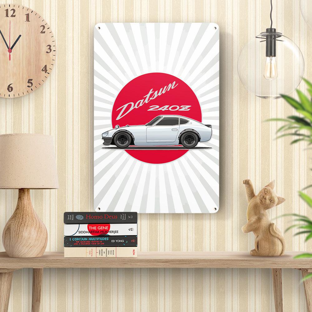 Datsun 240Z Skilte, Musemåtte, Dørmåtte-Skilte-Datsun-Garage Culture Shop- garage - man cave - merchandise