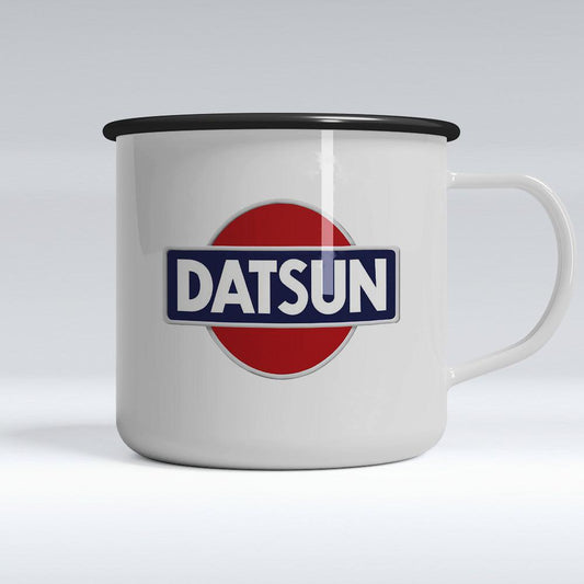 Datsun Emaljekrus-Krus-Datsun-Garage Culture Shop- garage - man cave - merchandise
