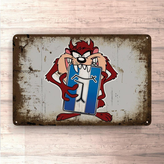 De Tomaso Taz Vintage Skilte, Musemåtte, Dørmåtte , Plakat-Skilte-De Tomaso-Garage Culture Shop- garage - man cave - merchandise