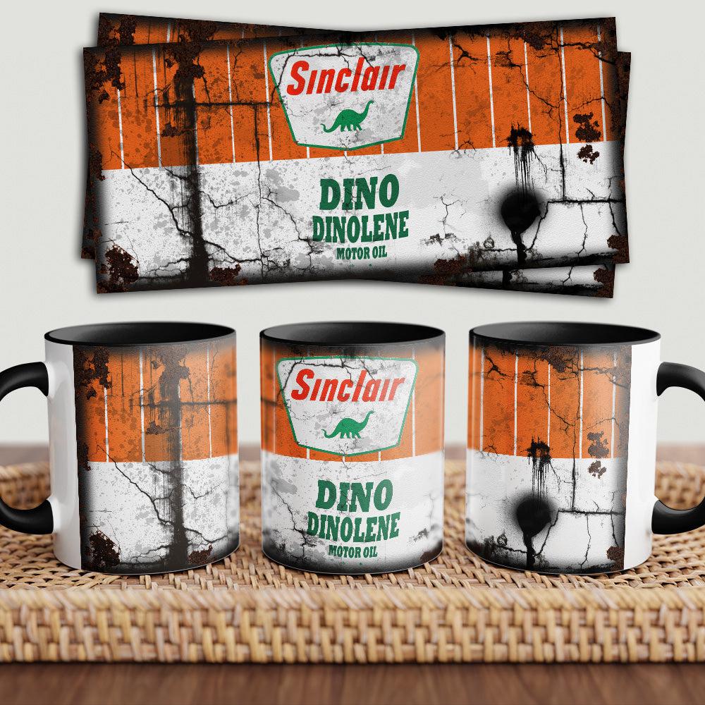 Dinoline "To Toner" Vintage Keramisk Krus-Krus-Motoroil-Garage Culture Shop- garage - man cave - merchandise