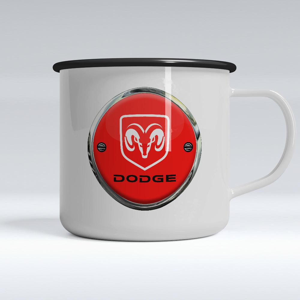 Dodge Emaljekrus-Krus-Dodge-Garage Culture Shop- garage - man cave - merchandise