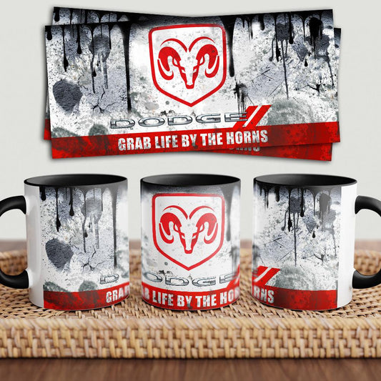 Dodge "To Toner" Vintage Keramisk Krus-Krus-Dodge-Garage Culture Shop- garage - man cave - merchandise