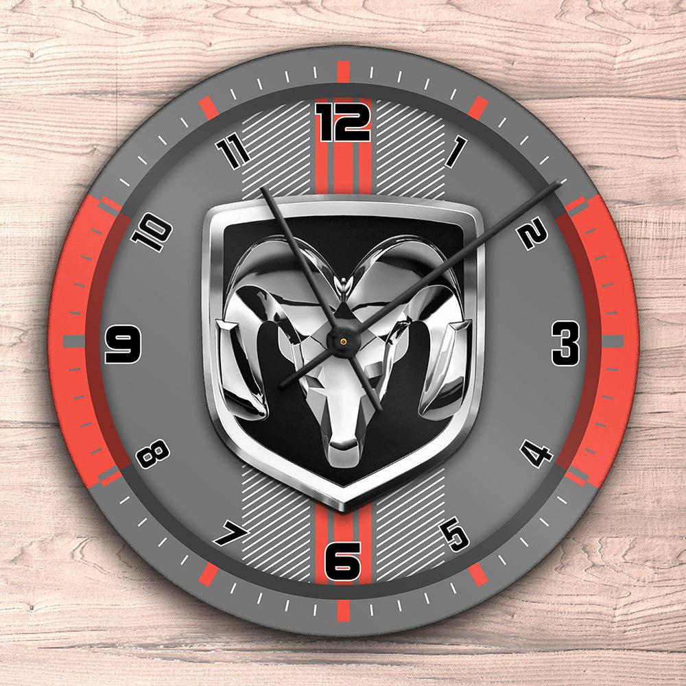 Dodge Vægur Rundt-Clock-Dodge-Garage Culture Shop- garage - man cave - merchandise
