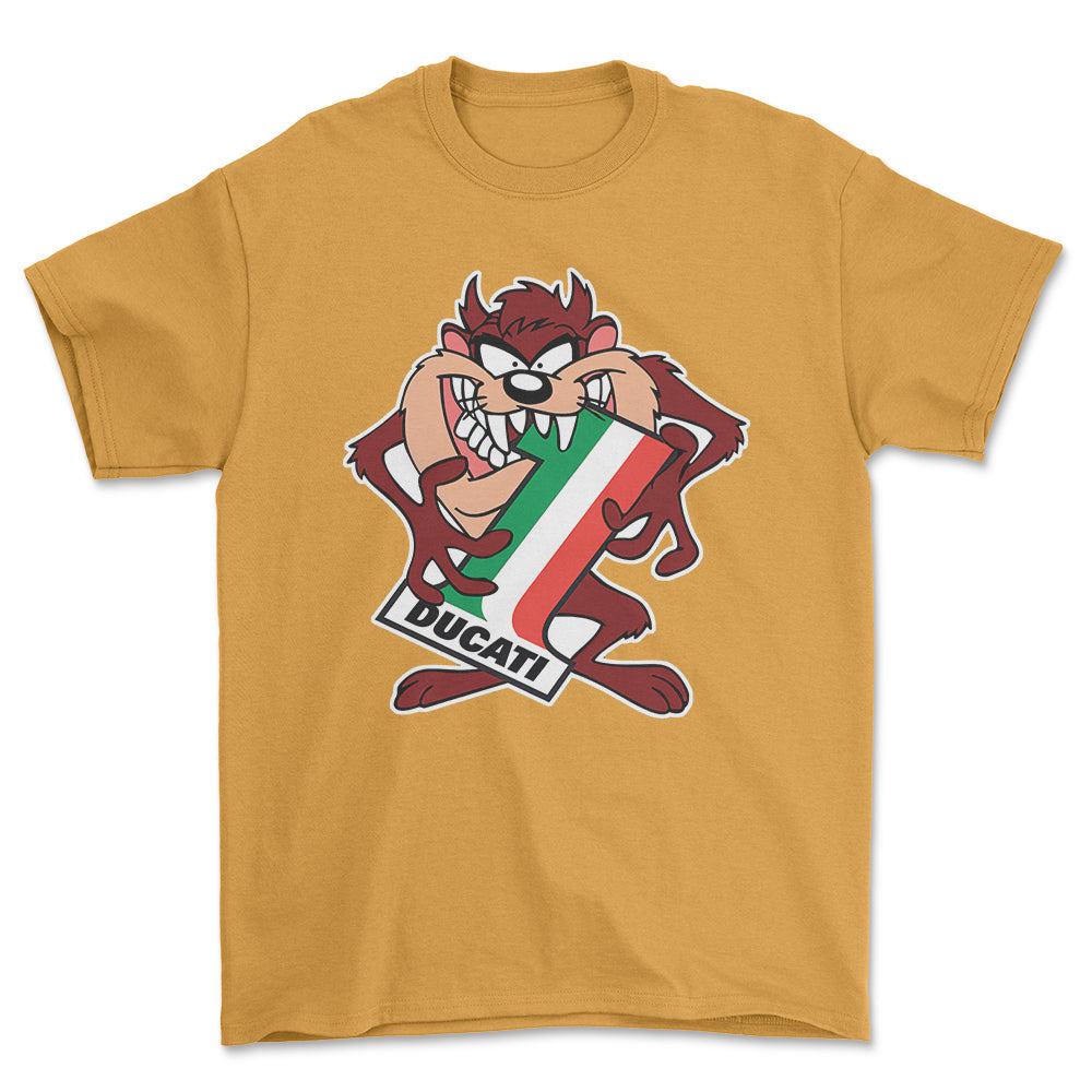 Ducati TAZ Unisex T-Shirt , Bomuld-Beklædning-Ducati-Garage Culture Shop- garage - man cave - merchandise