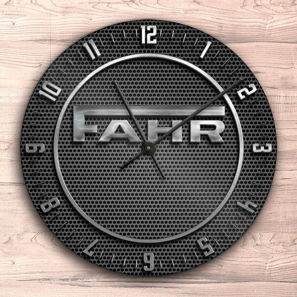 Fahr Vægur Rundt-Clock-Fahr-Garage Culture Shop- garage - man cave - merchandise