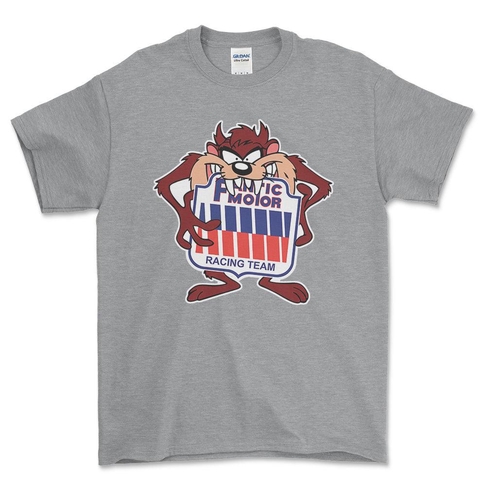 Fantic TAZ Unisex T-Shirt , Bomuld-Beklædning-Fantic-Grå Sport-S-Forside-Garage Culture Shop- garage - man cave - merchandise