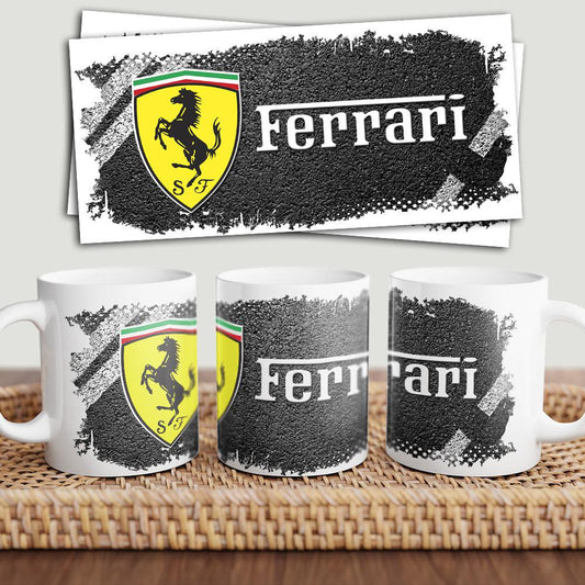 Ferrari Keramisk Krus-Krus-Ferrari-Garage Culture Shop- garage - man cave - merchandise