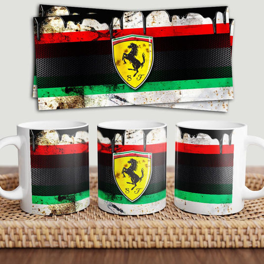 Ferrari Keramisk Krus-Krus-Ferrari-Garage Culture Shop- garage - man cave - merchandise