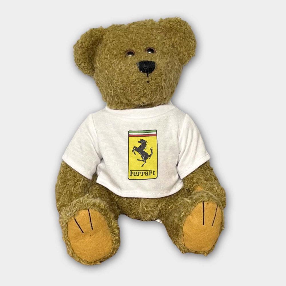Ferrari Plysdyr Bamse, Teddy Bear-Bamse-Ferrari-Garage Culture Shop- garage - man cave - merchandise