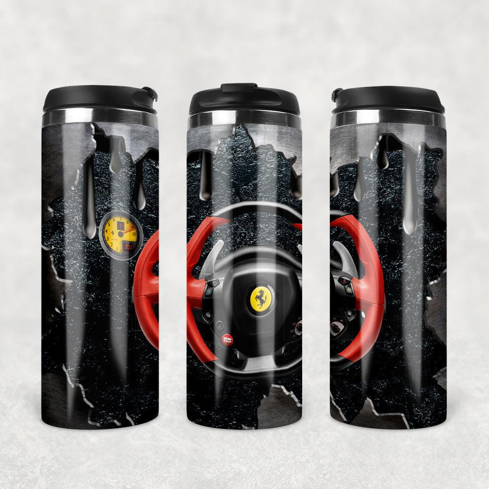 Ferrari Termokrus Tumbler Rustfrit Stål-Krus-Ferrari-Garage Culture Shop- garage - man cave - merchandise