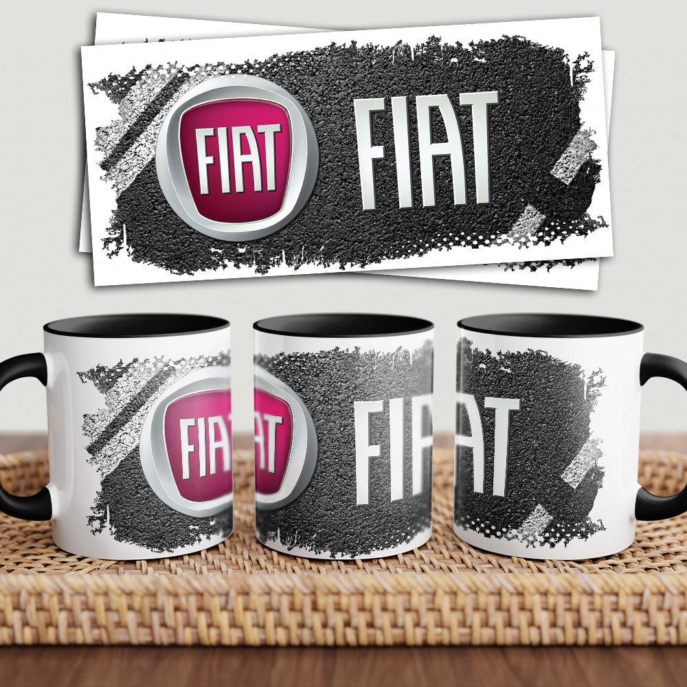 Fiat "To Toner" Vintage Keramisk Krus-Krus-Fiat-Garage Culture Shop- garage - man cave - merchandise