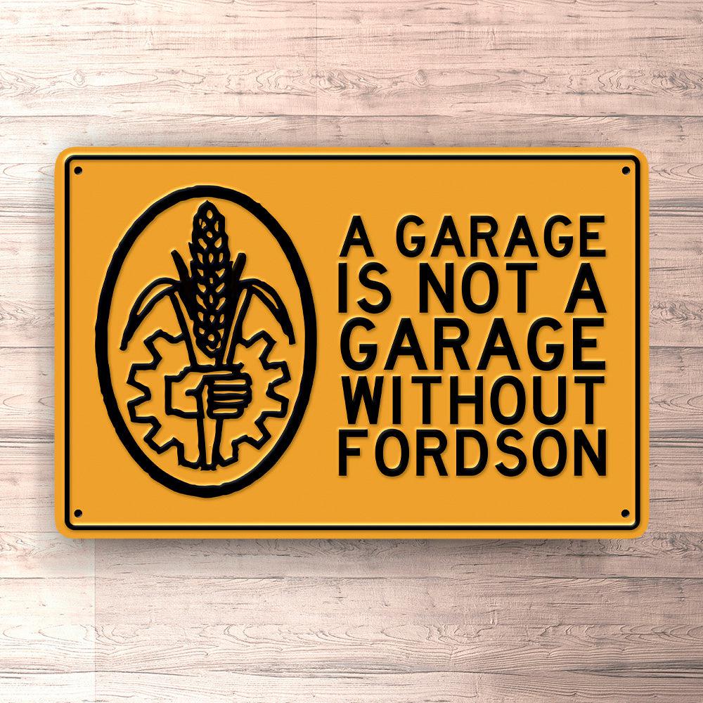 Fiatagri A Garage Is Not A Garage Without Fiatagri Skilte, Musemåtte, Dørmåtte , Plakat-Skilte-Fiatagri-Garage Culture Shop- garage - man cave - merchandise