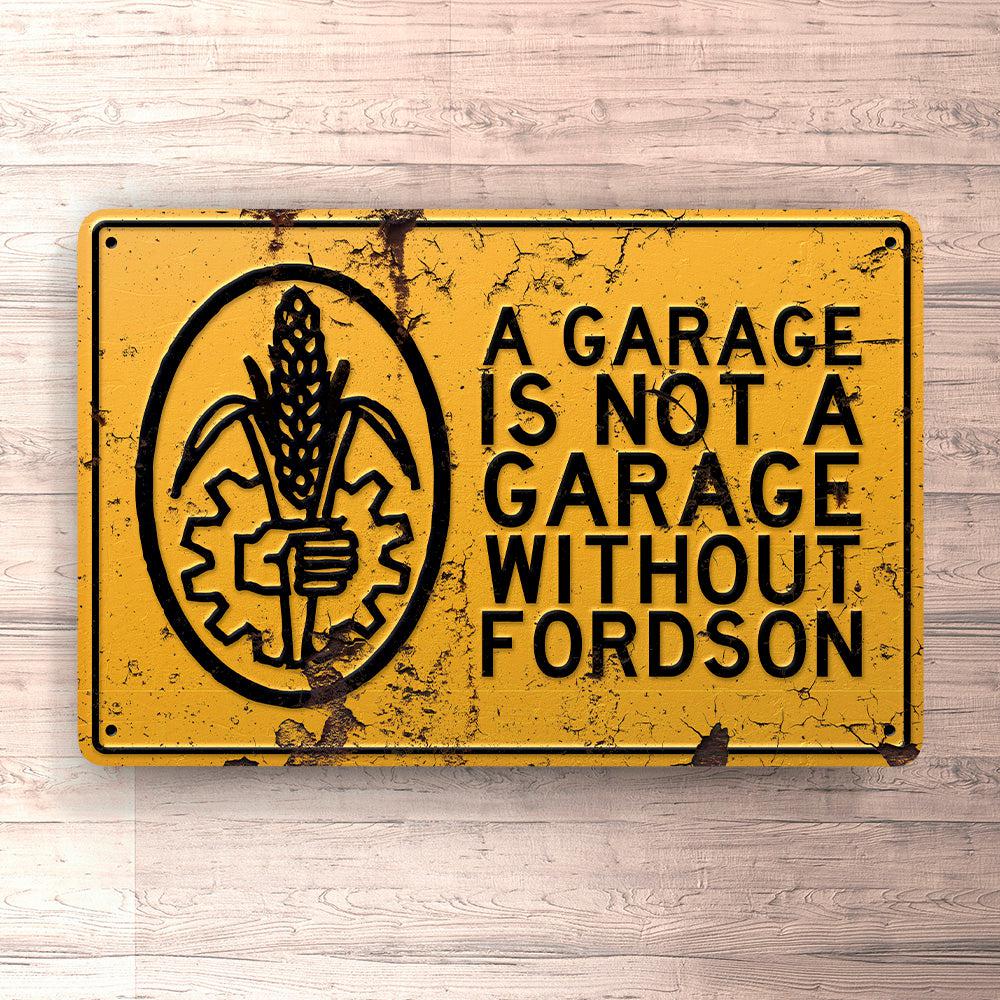 Fiatagri A Garage Is Not A Garage Without Fiatagri Skilte, Musemåtte, Dørmåtte , Plakat-Skilte-Fiatagri-Garage Culture Shop- garage - man cave - merchandise