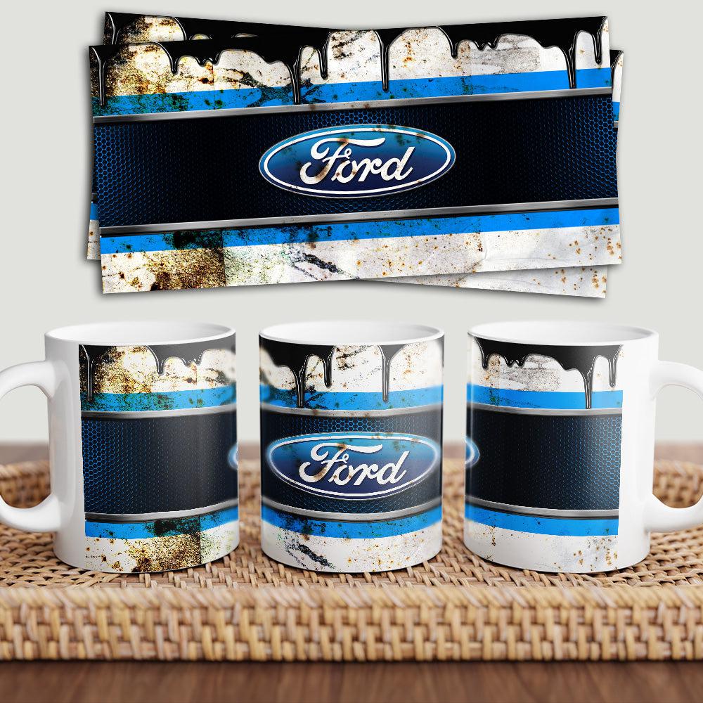 Ford Keramisk Krus-Krus-Ford-Garage Culture Shop- garage - man cave - merchandise