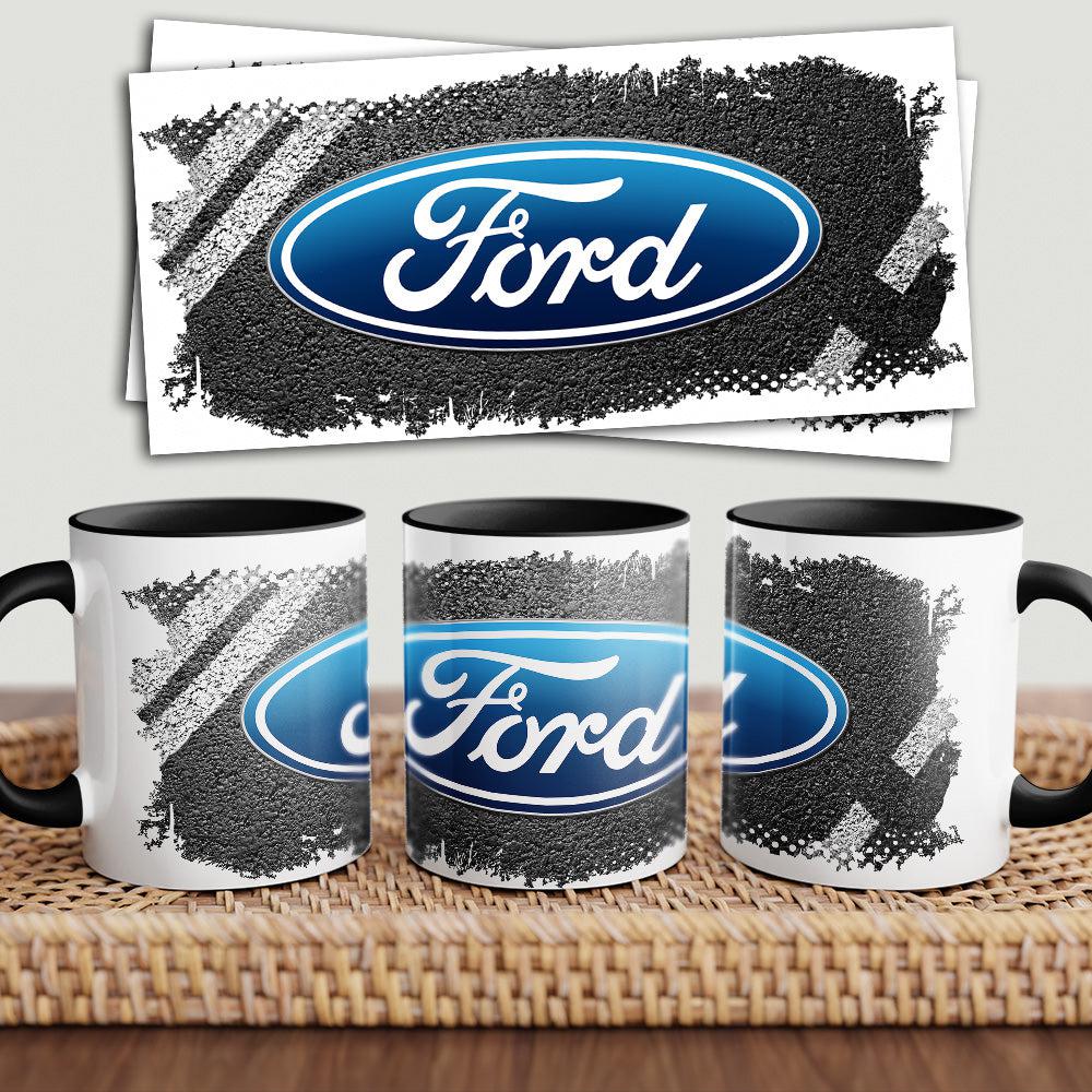 Ford "To Toner" Vintage Keramisk Krus-Krus-Ford-Garage Culture Shop- garage - man cave - merchandise