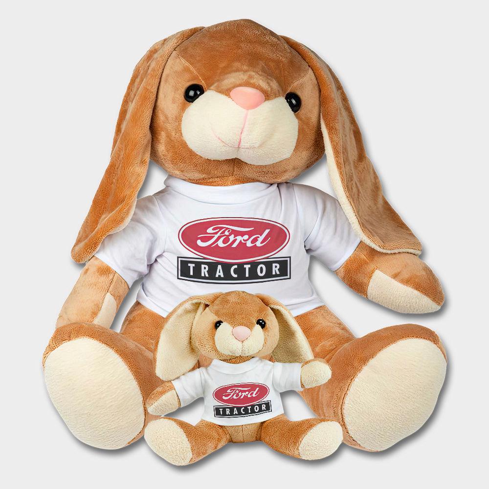 Ford Tractor Plysdyr Kanin, Bunny-Bamse-Ford-Garage Culture Shop- garage - man cave - merchandise