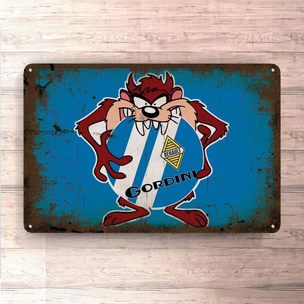 Gordini Taz Vintage Skilte, Musemåtte, Dørmåtte-Skilte-Gordini-Garage Culture Shop- garage - man cave - merchandise