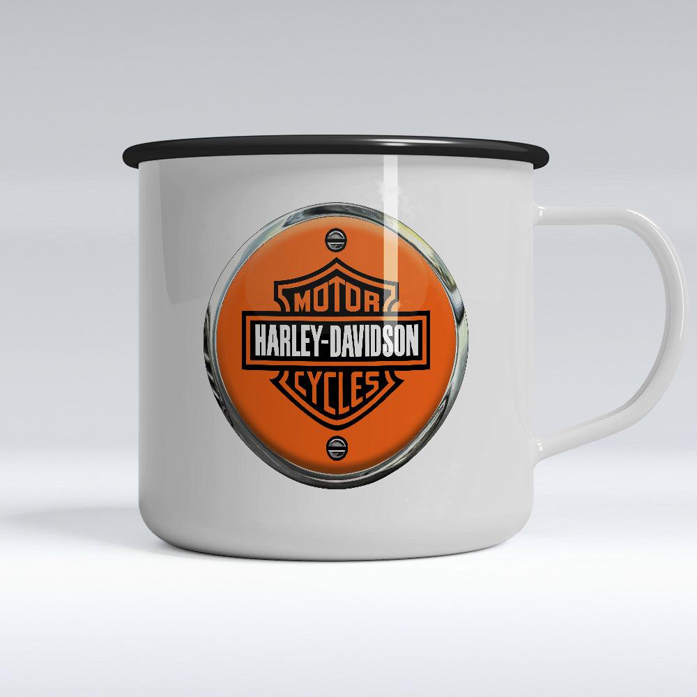 Harley Davidson Emaljekrus-Krus-Harley Davidson-Garage Culture Shop- garage - man cave - merchandise