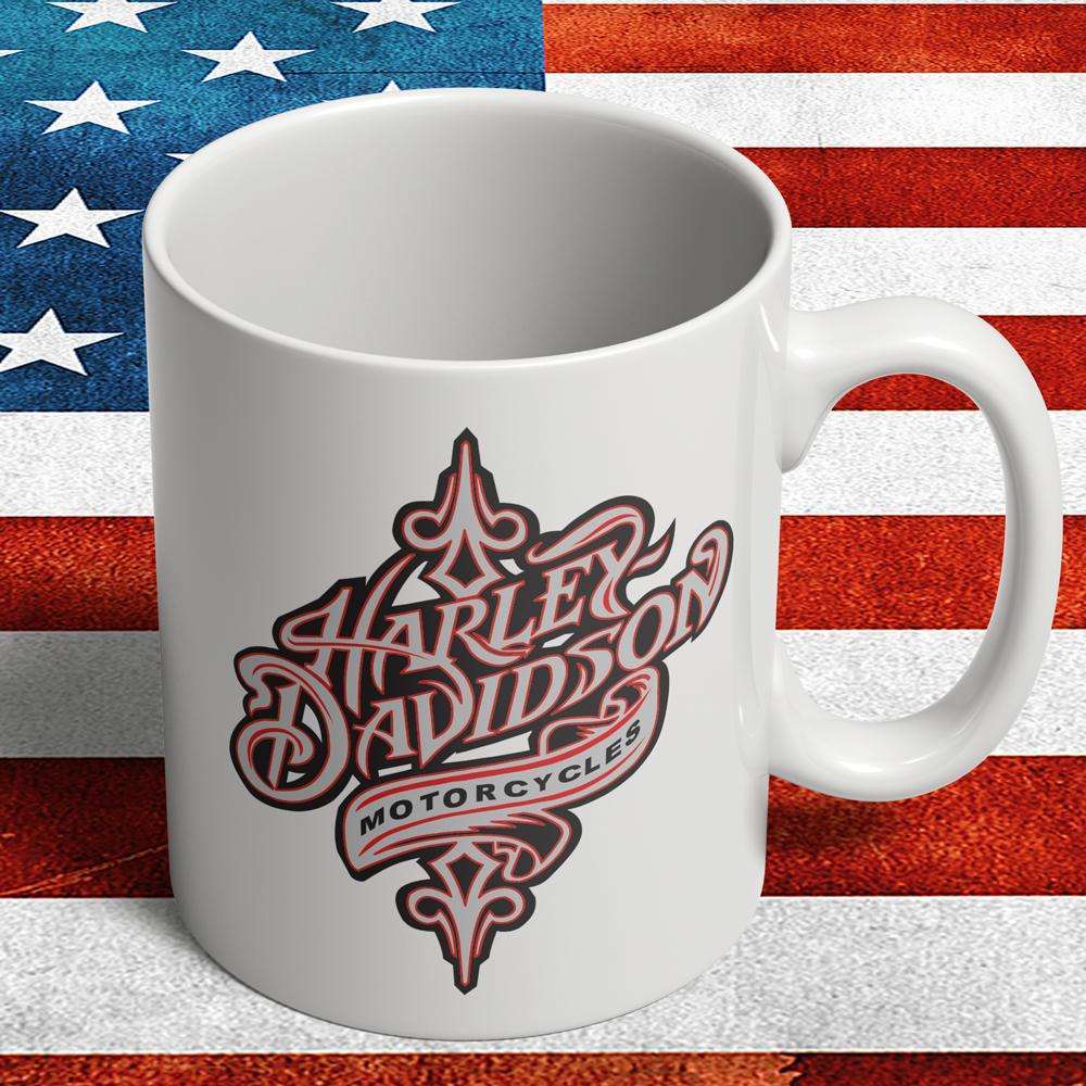 Harley Davidson Keramisk Krus-Krus-Harley Davidson-Garage Culture Shop- garage - man cave - merchandise