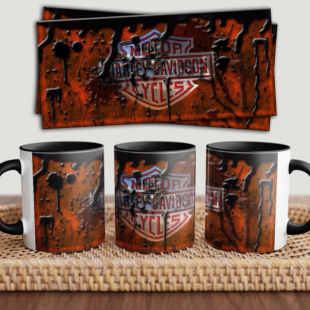 Harley Davidson "To Toner" Vintage Keramisk Krus-Krus-Harley Davidson-Garage Culture Shop- garage - man cave - merchandise