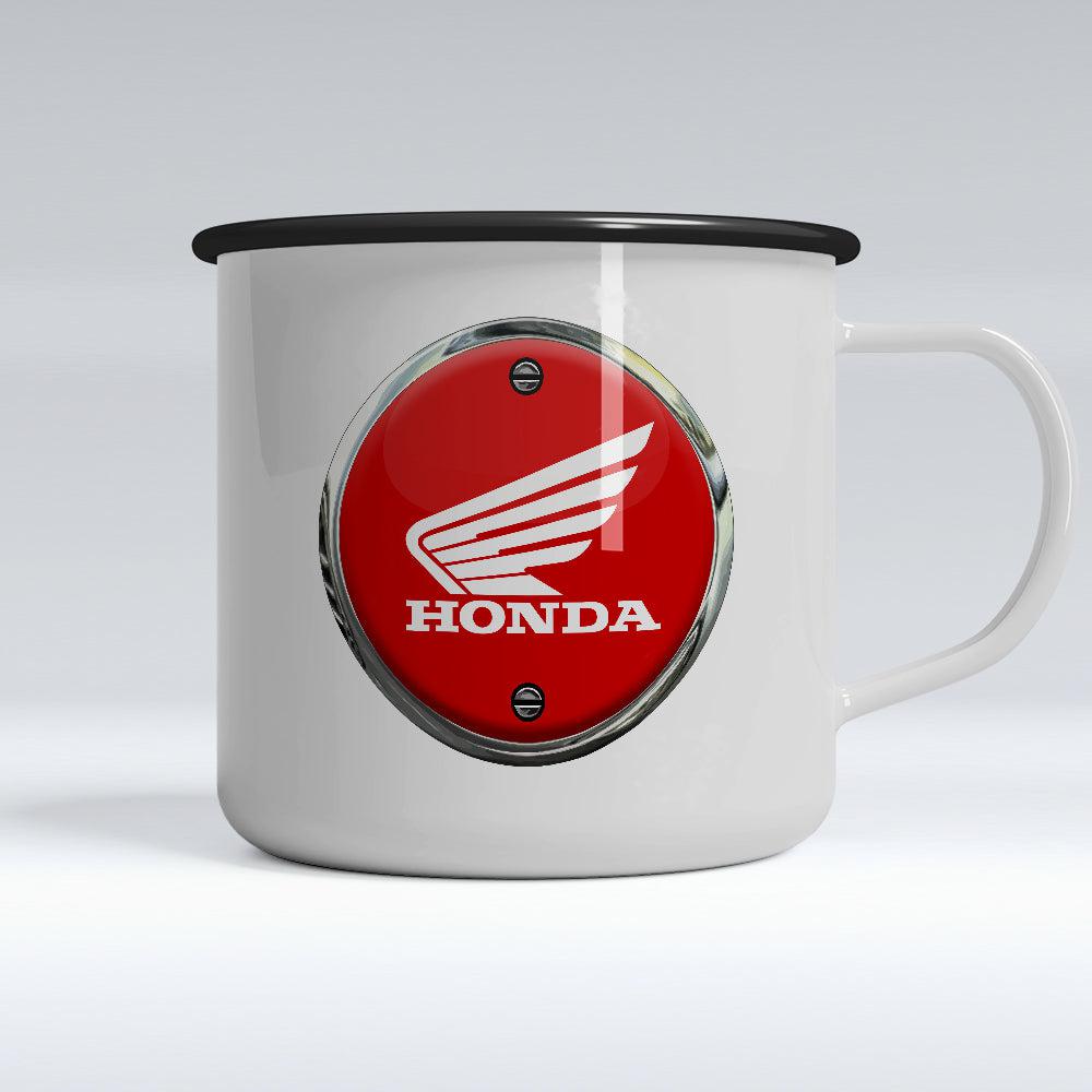 Honda Emaljekrus-Krus-Honda-Garage Culture Shop- garage - man cave - merchandise