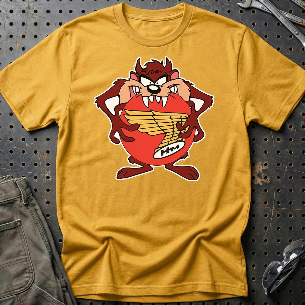 Honda TAZ Unisex T-Shirt , Bomuld-Beklædning-Honda-Guld-S-Garage Culture Shop- garage - man cave - merchandise