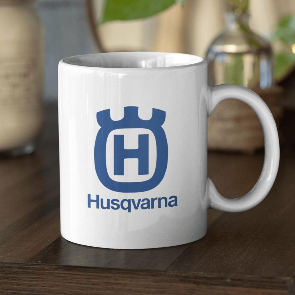 Husqvarna Keramisk Krus-Krus-Husqvarna-Garage Culture Shop- garage - man cave - merchandise